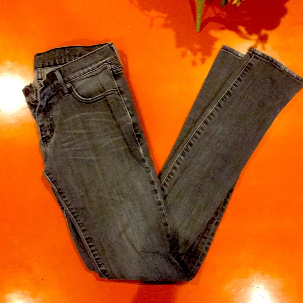 Chip & Pepper Long Grey Skinny Jeans